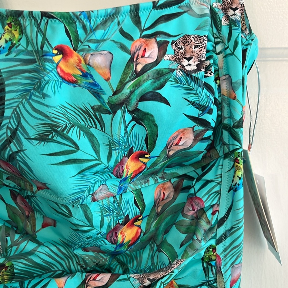 Johnny Was Taina Skirted One Piece Suit Size L - Picture 2 of 5
